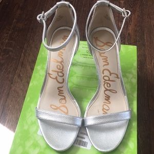 Sam Edelman Silver Heel